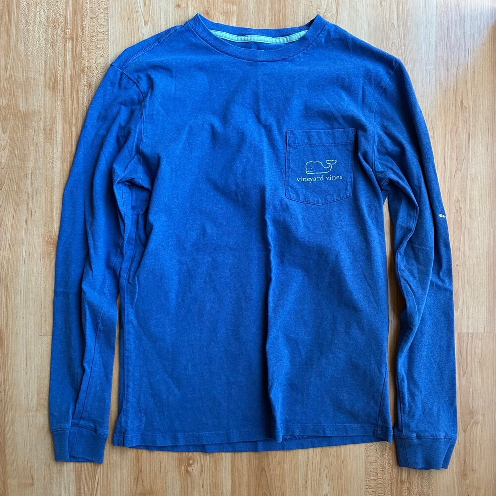 Vineyard Vines blue long sleeve t-shirt XS